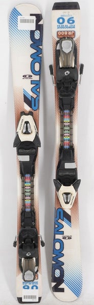 Salomon Enduro JR800 Kid Skis with Bindings - 90 cm Used