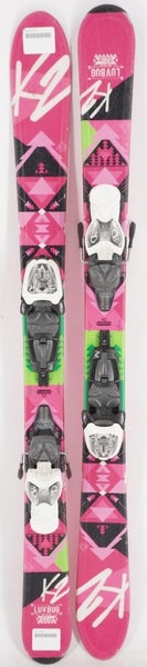 K2 Luv Bug Kids Skis with Bindings - 112 cm Used