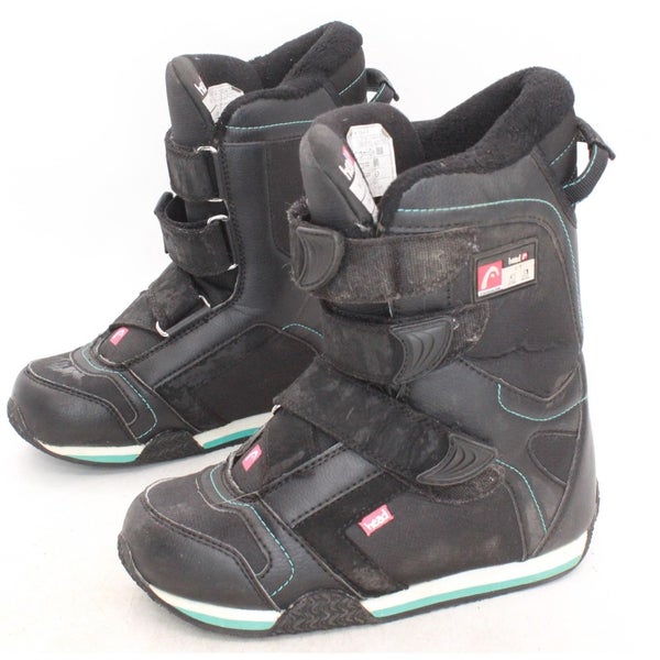 Head JR Kids Snowboard Boots - Size 4/5 Mondo 22.5/23.5 Used