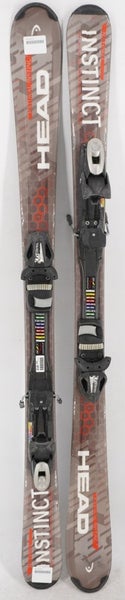 Head Natural Instinct Era 3.0 Adult Skis with Bindings - 142 cm Used