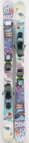 Atomic Spike Twin Tip Junior Skis with Bindings - 130 cm Used