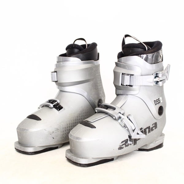 Alpina DSS2 Kids Ski Boots - Size 1.5 / Mondo 19.5 Used