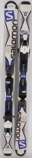 Salomon X-Drive Focus Junior Skis with Bindings - 130 cm Used