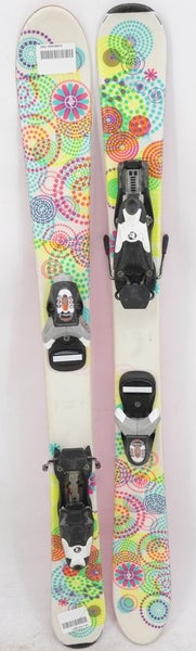 K2 Flowers Kids Skis with Bindings - 100 cm Used