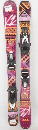 K2 Luv Bug Kids Skis with Bindings - 100 cm Used
