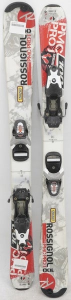 Rossignol PMC Pro J Kids Skis with Bindings - 100 cm Used