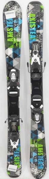Axis Team Kids Skis with Bindings - 100 cm Used
