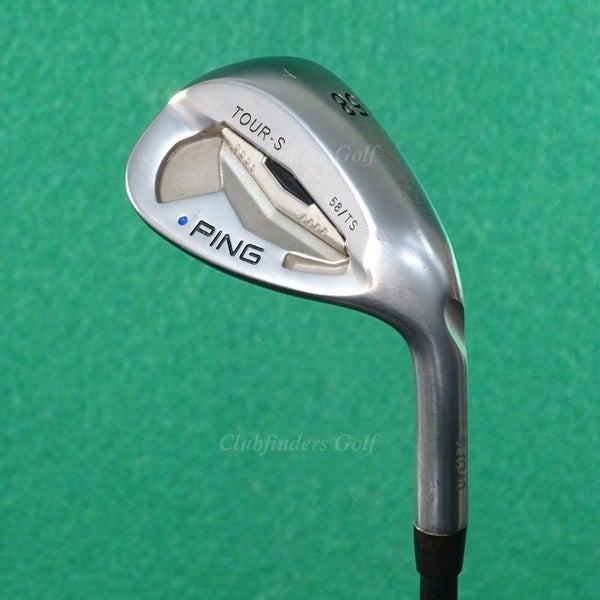 Ping Tour-S Chrome Blue Dot 58/TS 58 LW Lob Wedge ALTA CB AWT Graphite Stiff