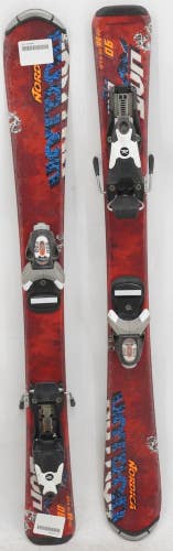 Nordica Hotrod Jr. Kids Skis with Bindings - 90 cm Used