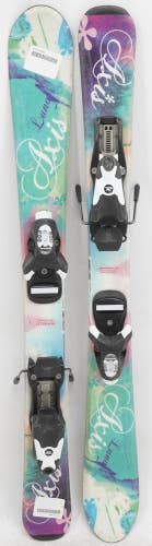 Axis Luna Kids Skis with Bindings - 90 cm Used
