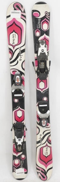 K2 Luv Bug Kids Skis with Bindings - 100 cm Used