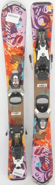 Nordica Infinite Kids Skis with Bindings - 80 cm Used