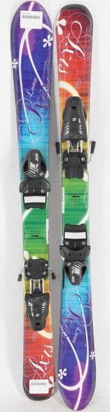 Axis Luna Kids Skis with Bindings - 100 cm Used