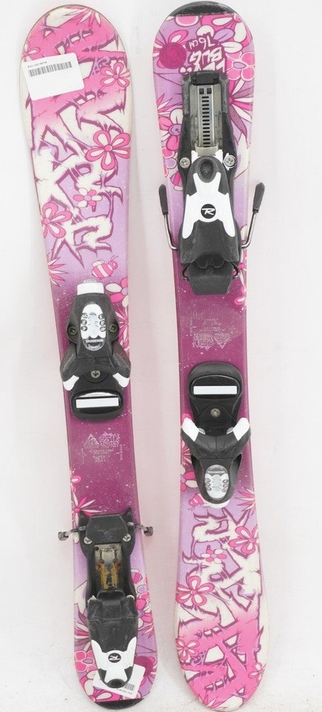 K2 Luv Bug Kids Skis with Bindings - 76 cm Used | SidelineSwap