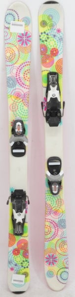 K2 Flowers Kids Skis with Bindings - 112 cm Used