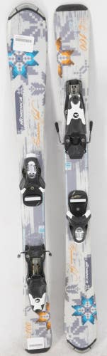 Nordica Cinnamon Girl Kids Skis with Bindings - 100 cm Used