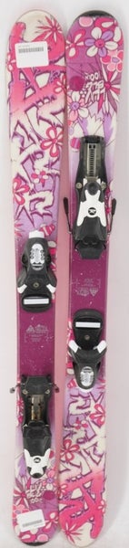 K2 Luv Bug Kids Skis with Bindings - 100 cm Used
