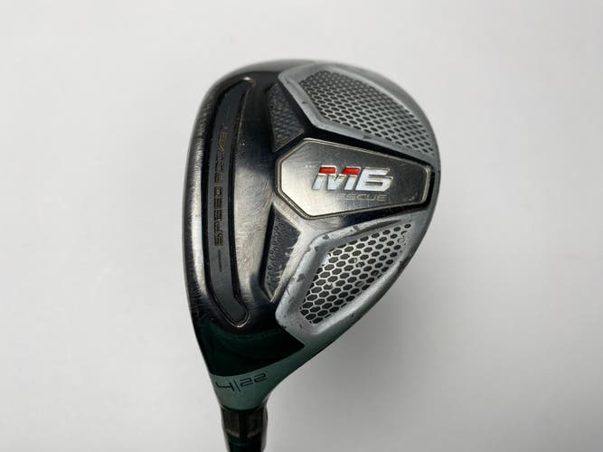Taylormade M6 4 Hybrid 22* Fujikura Atmos 6R Regular Graphite Mens LH