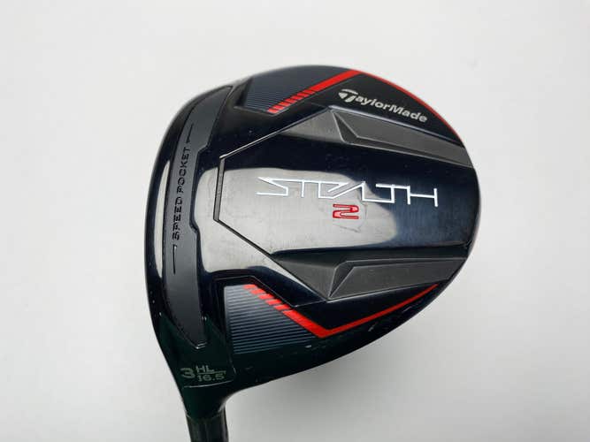 TaylorMade Stealth 2 3 Fairway Wood 16.5* Fujikura Ventus TR 5-A Senior LH