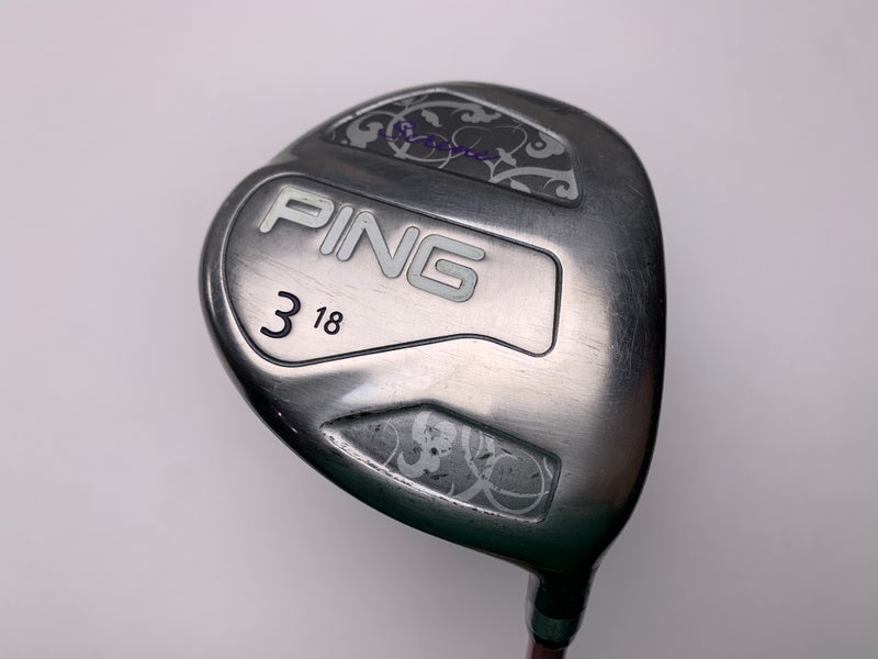 Ping Serene 3 Fairway Wood 18* Aldila NV Pink 55g Ladies Graphite Womens RH