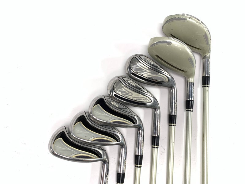 Adams Idea Womens 2014 Iron Set 5H-6H 7-PW+SW Idea 50g Ladies RH