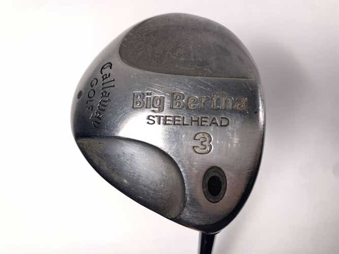 Callaway Steelhead 3 Fairway Wood 15* Ladies Gems 99 Ladies Graphite Womens RH