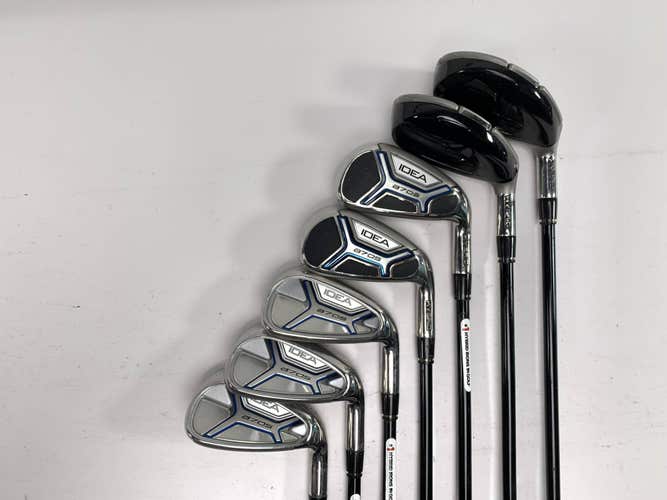 Adams Idea A7 OS Iron Set 4-PW Grafalloy ProLaunch AXIS Regular Graphite Mens RH