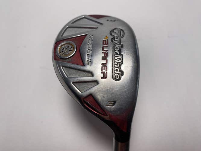 TaylorMade Burner Rescue 3 Hybrid 19* REAX SuperFast 65g Stiff Graphite Mens RH
