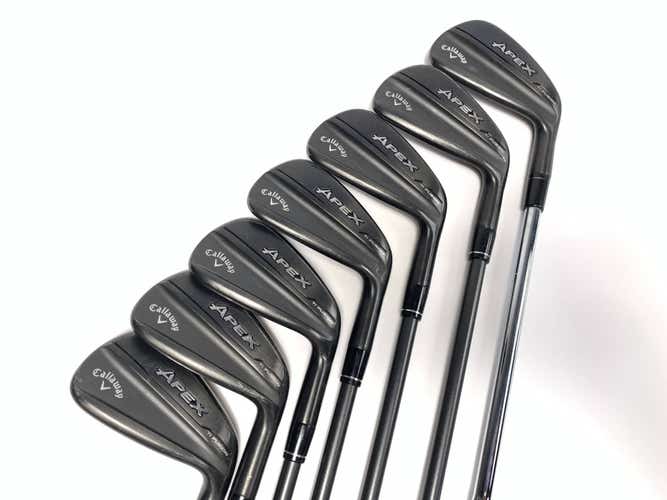 Callaway Apex TI Fusion Iron Set 4-PW Dynamic Gold Tour Issue S300 Stiff RH