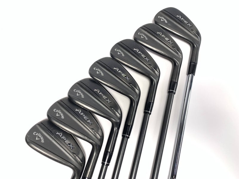 Callaway Apex TI Fusion Iron Set 4-PW Dynamic Gold Tour Issue S300 Stiff RH