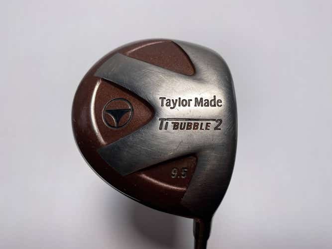 TaylorMade Ti Bubble 2 Driver 9.5* Bubble 2 R-80 Regular Graphite Mens RH
