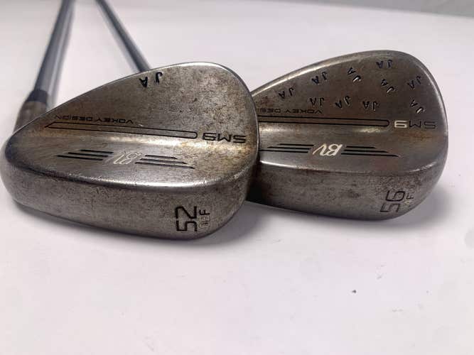 Titleist Vokey SM9 Raw Wedge Set 52* 8 56* 14 WedgeWorks Wedge Mens RH