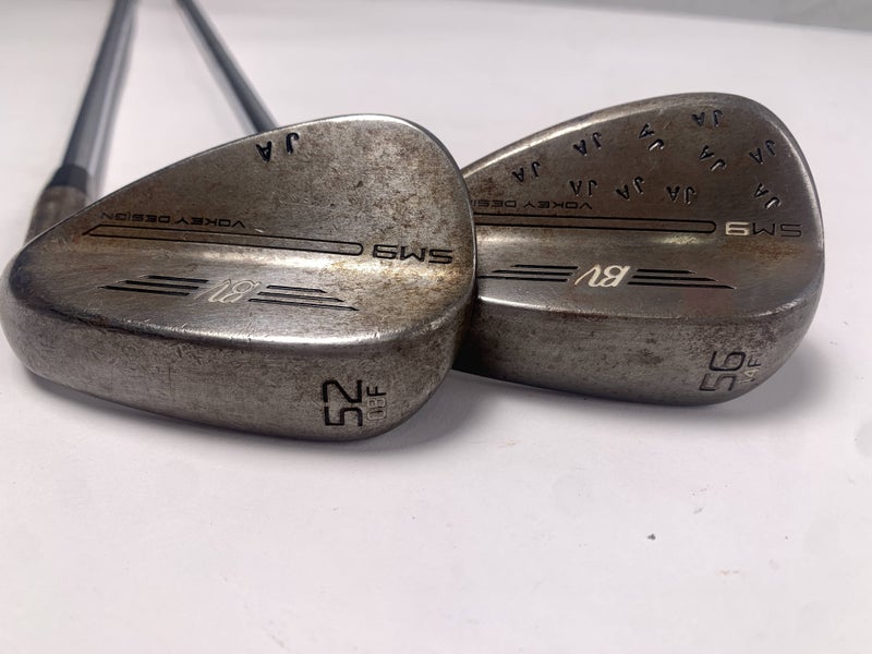 Titleist Vokey SM9 Raw Wedge Set 52* 8 56* 14 WedgeWorks Wedge Mens RH
