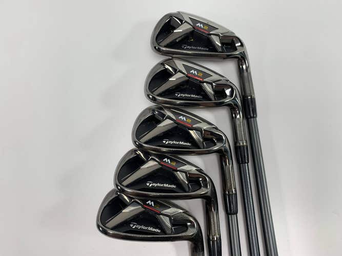 TaylorMade M2 Iron Set 7-PW+GW Accra 40i Senior Graphite Men's RH +1/2''