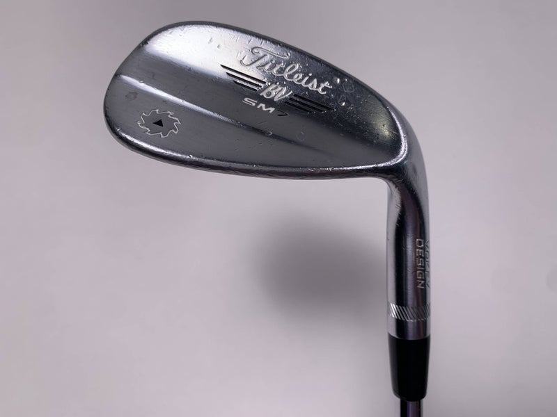 Titleist Vokey SM7 Tour Chrome Gap Wedge GW 52* 8 F-Grind Wedge Mens RH -1"