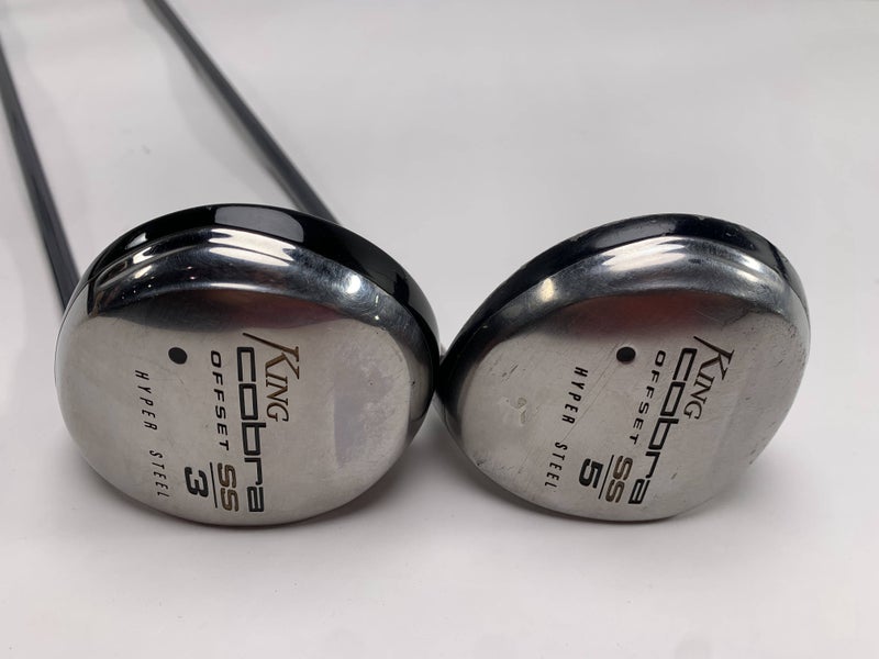 Cobra SS Hyper Steel Offset 3 & 5 Fairway Wood Set 15* 18* Ladies RH