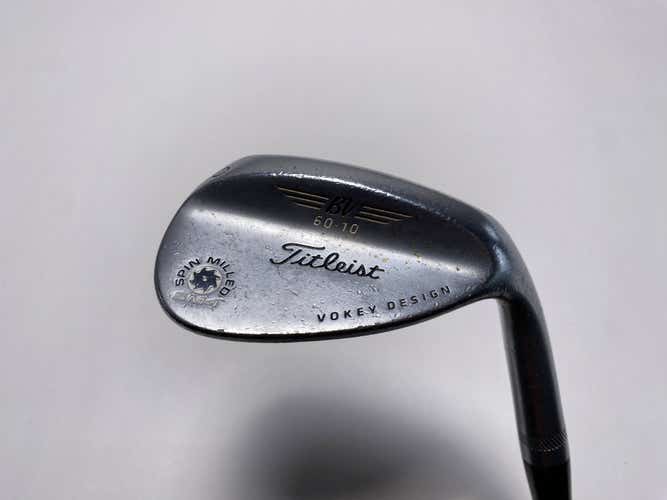 Titleist Vokey Spin Milled SM4 Chrome Lob Wedge LW 60* 10 Wedge Steel Mens RH