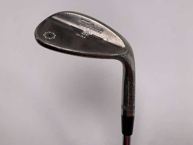 Titleist Vokey SM7 Brushed Steel Sand Wedge SW 56* 8 AMT Black R300 Mens RH