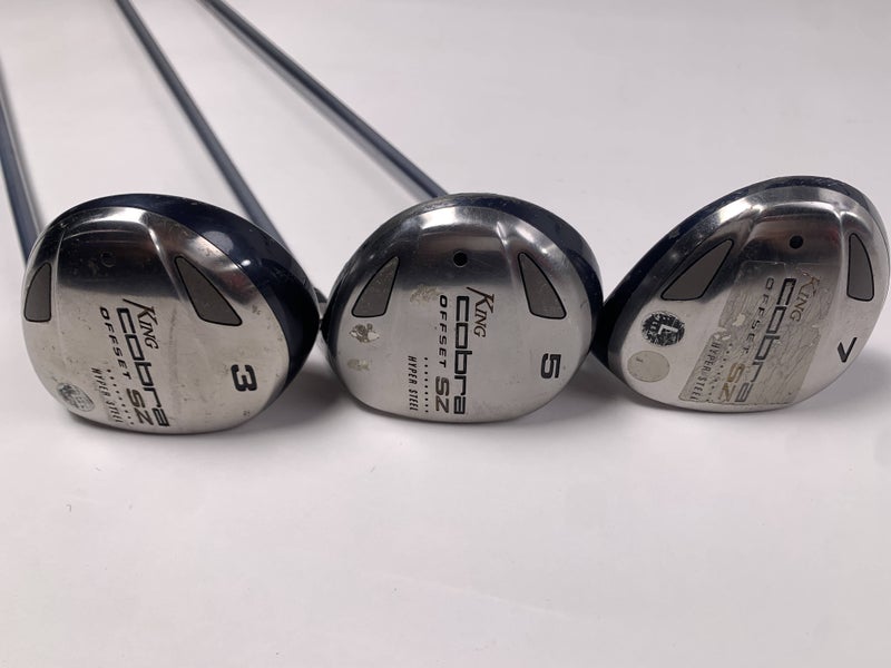 Cobra SZ Offset Wood Set 3 5 7 | 15* 18* 21* Aldila HM Tour 50g Ladies RH