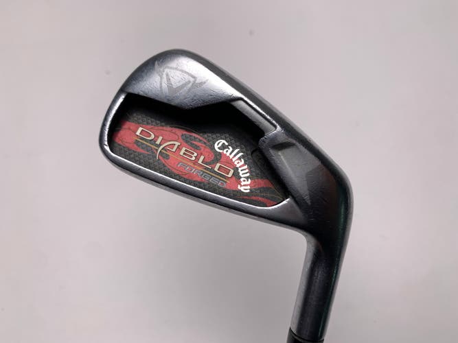 Callaway Diablo Forged Single 6 Iron 75g Stiff Graphite Mens RH