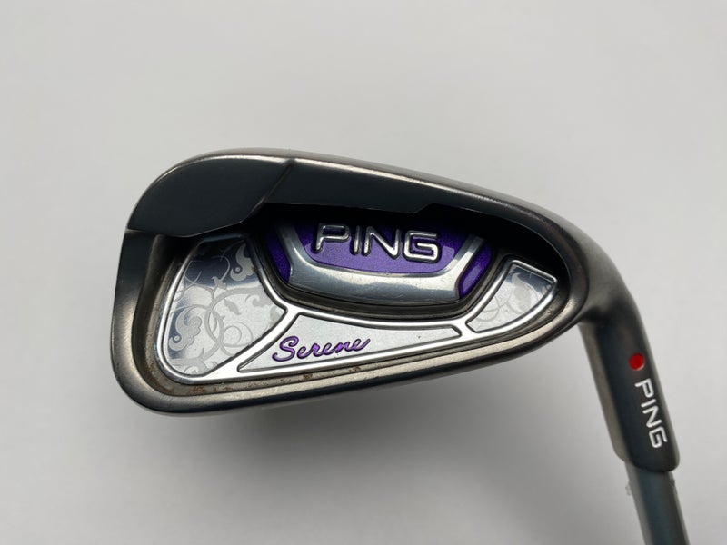 Ping Serene Single 7 Iron Red Dot 1* Flat ULT 210 Lite Graphite Womens RH