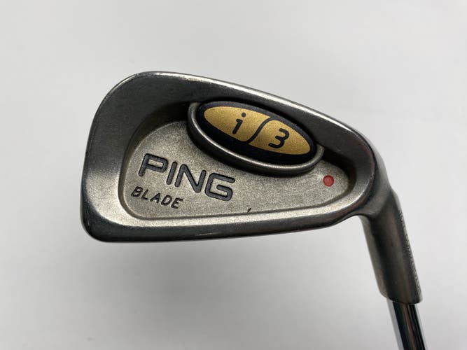 Ping i3 Blade Single 3 Iron Red Dot 1* Flat Cushin JZ Stiff Steel Mens RH