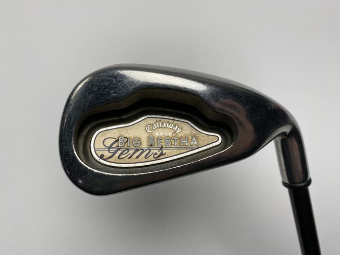 Callaway 2004 Big Bertha Single 6 Iron Big Bertha Gems 65i Ladies Graphite RH