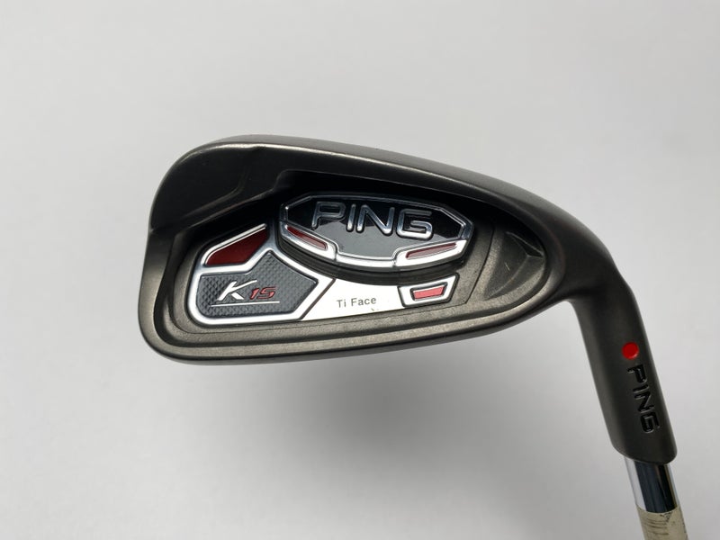 Ping K15 Single 7 Iron Red Dot 1* Flat AWT Regular Steel Mens RH