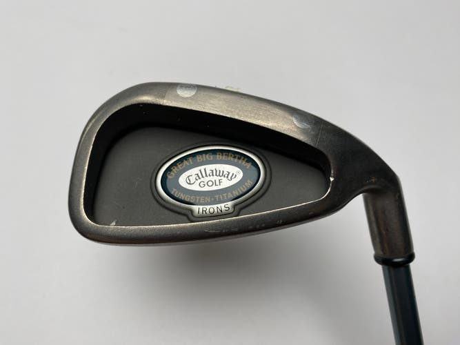 Callaway Big Bertha Tungsten Titanium Single 6 Iron Ladies Gems Ladies RH