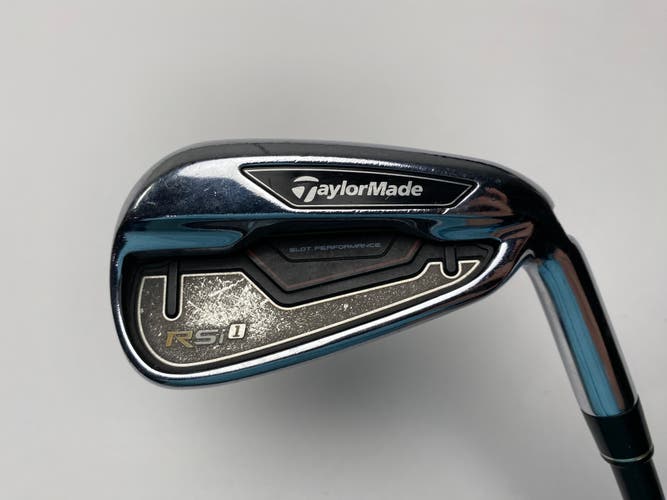 Taylormade RSi 1 Single 6 Iron REAX 65g Regular Graphite Mens RH Midsize Grip