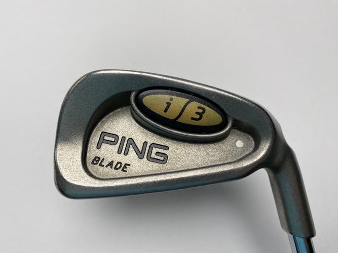 Ping i3 Blade Single 4 Iron White Dot 3* Up Cushin JZ Extra Stiff Steel Mens RH