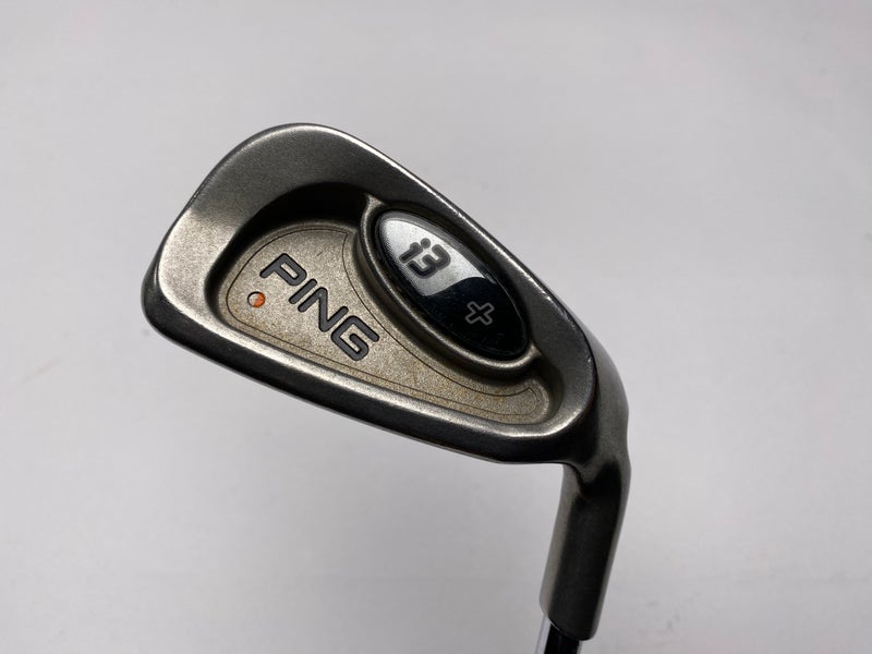Ping i3 + Single 8 Iron Orange Dot 2* Flat Regular Steel Mens RH