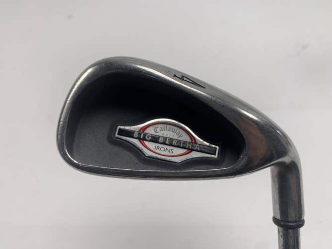 Callaway Big Bertha 2002 Single 4 Iron True Temper DG S300 Stiff Steel Mens RH