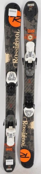 Rossignol S65 Kids Skis with Bindings - 110 cm Used
